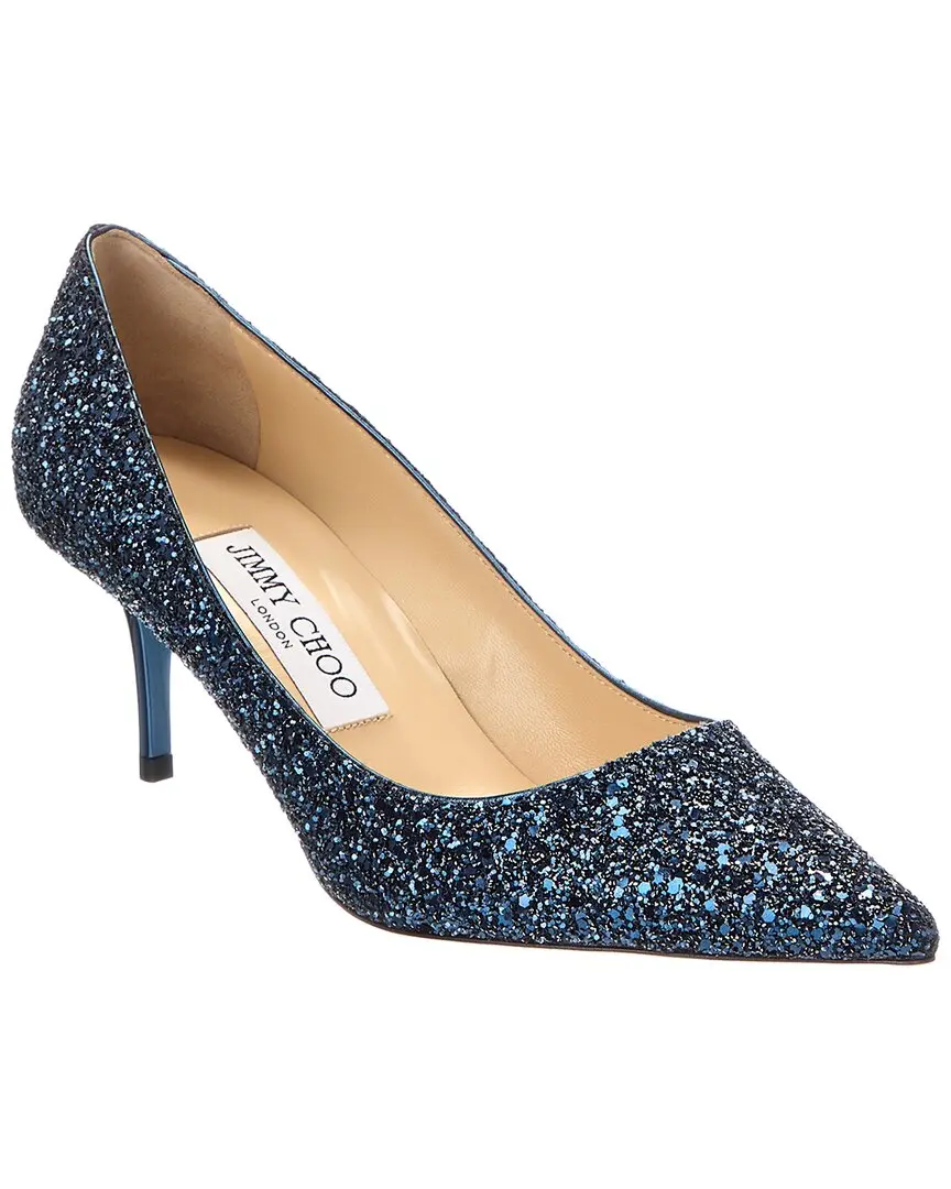 Jimmy Choo Aurora Glitter Pump