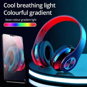 Wireless Bluetooth Headphones Over Ear, Hi-Fi Stereo Headset with Deep Bass, Foldable and Lightweight, Wired and Wireless Modes Built in Mic for Cell Phones, TV, PC and Traveling