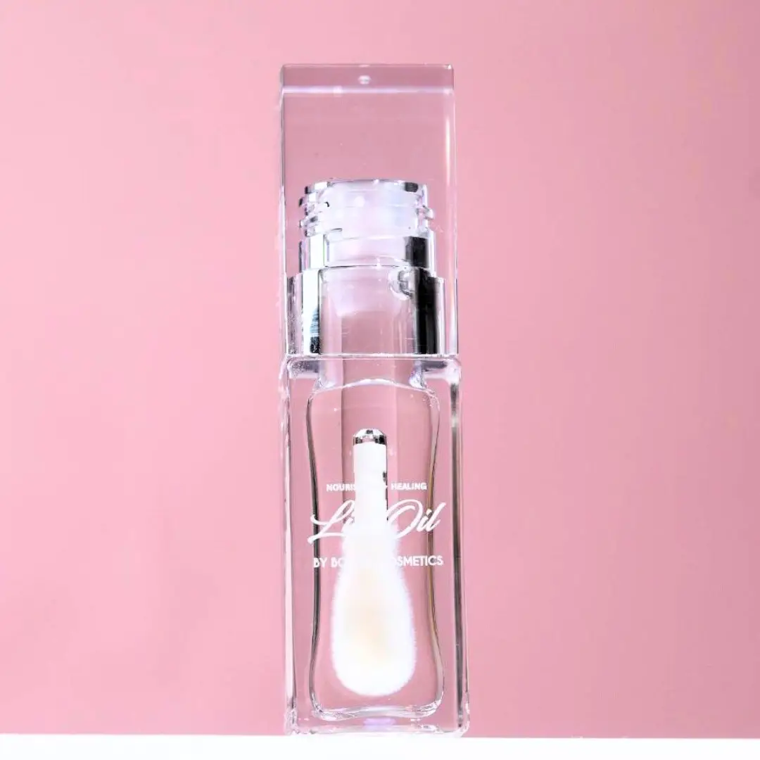 Clear lip oil
