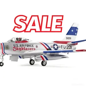 FMS EDF Jet 80mm F-86 Sabre PNP（PNP = plane only）