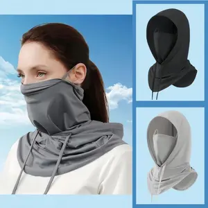 3 pcs Summer Sun UV Protection Balaclava for Men Women,Cooling Ice Silk Face Mask Best Gift for Ourdoor Cycling Motorcycling Fishing