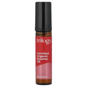 Trilogy Certified Organic Rosehip Oil, For All Skin Types, 0.34 fl oz (10 ml)