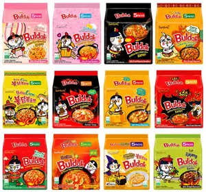 [10 Packs] Samyang Buldak Ramen Variety Pack Korean Spicy Noodles