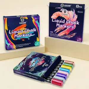 Chalk Markers Pens, Dry Erase & Wet Erase Jumbo Liquid Chalk Marker Pen with 10mm 3 in 1 Thick Wide Tips for Glass, Window, Cars, Mirror, Chalkboard, Whiteboard, Blackboard Signs