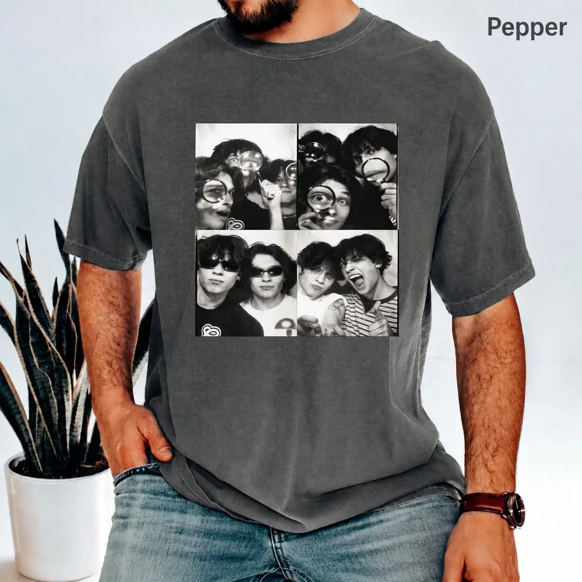 Sturniolo Triplets Printed Pattern T-Shirt Soft Everyday T-Shirt for Men & Women