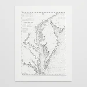 Delaware and Chesapeake Bays 1892