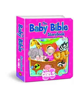 USED-The Baby Bible Storybook for Girls by Currie, Robin (Board book)