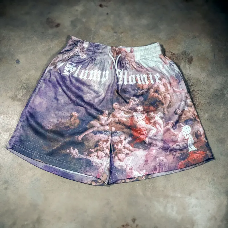 Heavenly Haze Mesh Shorts