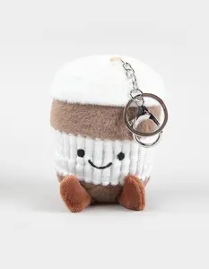 FULL TILT Coffee Cup Plush Bag Charm