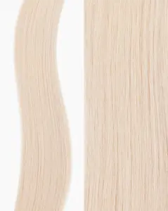 Tape Weft, Straight Cool Platinum Blonde #80A