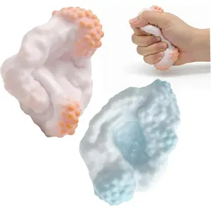 Squeeze Toys 2PCS Squish Toy Shapeable Scented Squeeze Toys for Adults Kids Portable Stress Relief Fidget for Home, Office, School