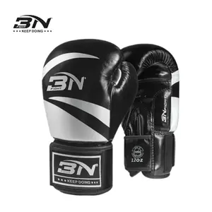BN Metallic Professional Boxing Gloves 8-16oz Adult Men's and Women's Muay Thai MMA Fighting Training Gloves