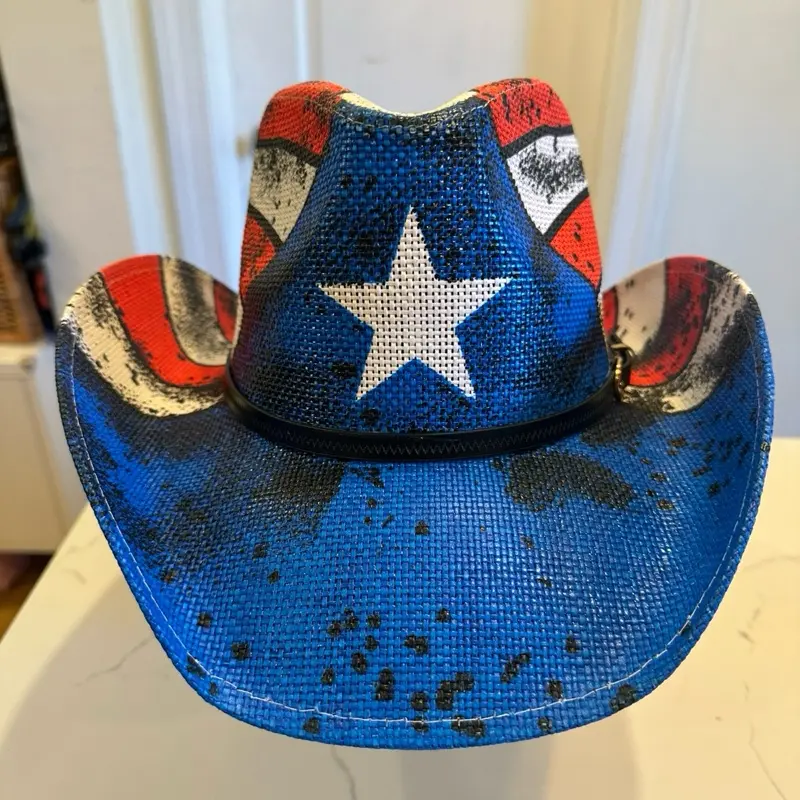 Puerto Rico Cowboy hat Fits Most 60cm -