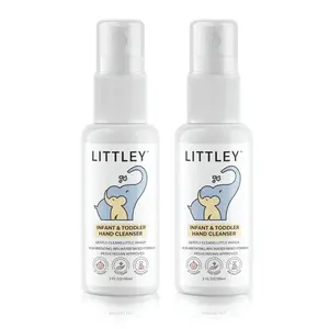 Littley Hand Cleanser 2 Pack (4oz total) by Think Smarter Products (Made in the USA)