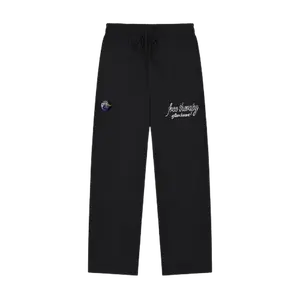 After Hours essential Solid Color Straight-Leg Sweatpants