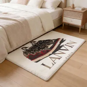 H-Hulk superhero Floor Mat Thickened Soft Flannel Rug – Non-Slip, Absorbent & Wear-Resistant Indoor Mat for Entryway, Living Room & Daily Home Use