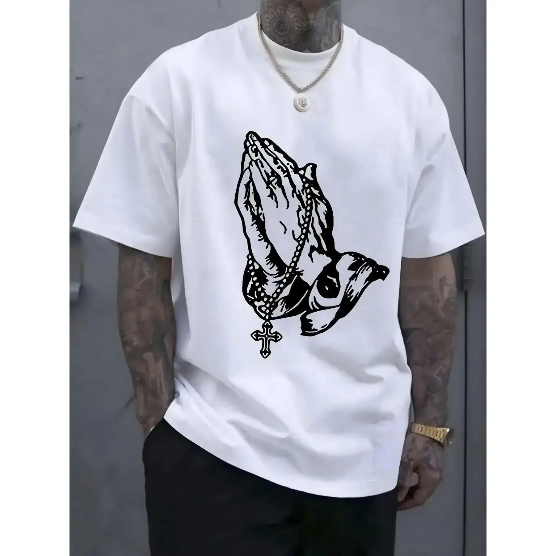 Christian Streetwear Gift Tee | Perfect Gift for Faith Lovers, Streetwear Fans & Christian Guys