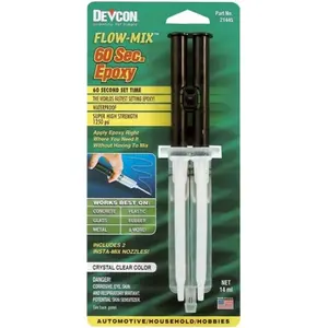 Permatex  Flow-Mix 60 Second Epoxy