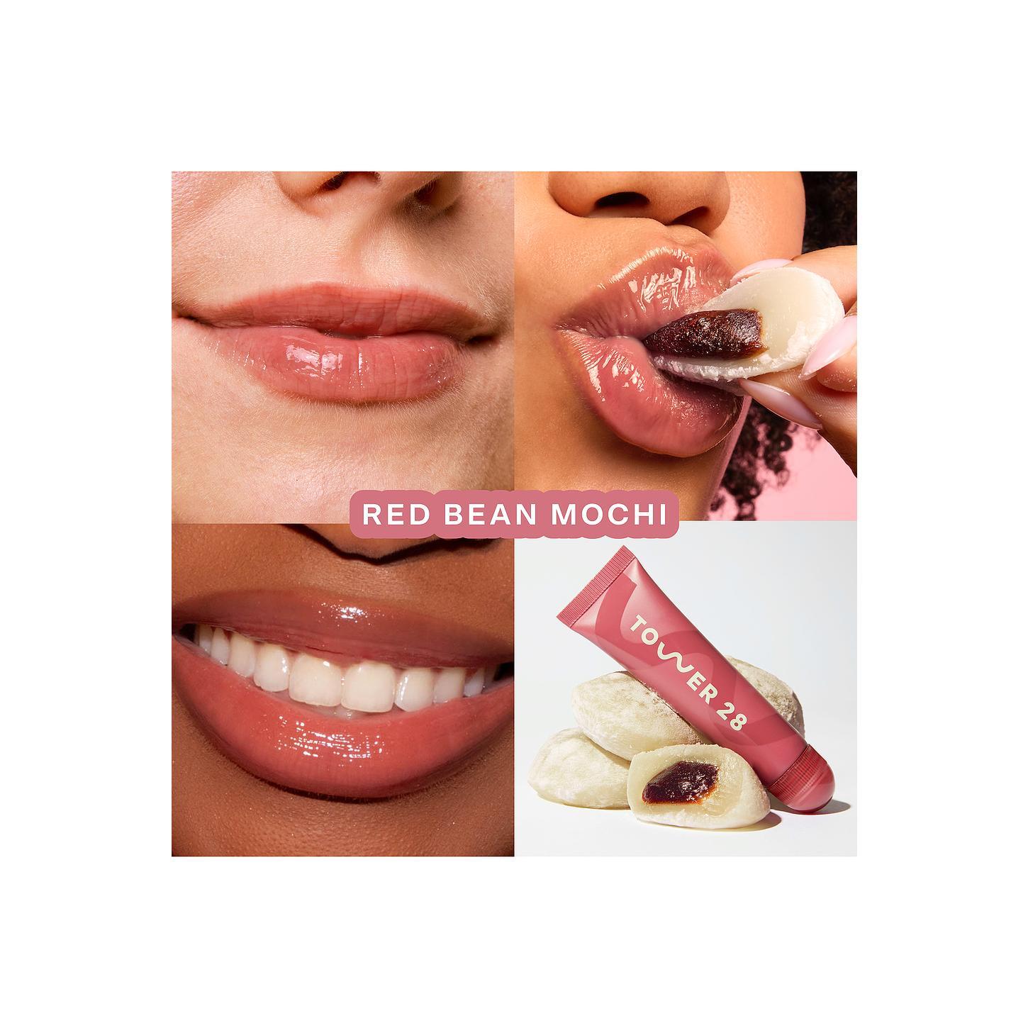 Tower 28 Lipsoftie Tinted Lip Treatment in Red Bean Mochi Tower 28 Lipsoftie Tinted Lip Treatment in Red Bean Mochi