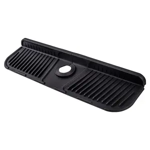 Single Pack Silicone Splash Guard, Water Splash Guard, Splatter Guard for Sink and Faucet, Prevents Kitchen Splashes, Easy Installation, Durable Kitchen Accessory, Splash Proof