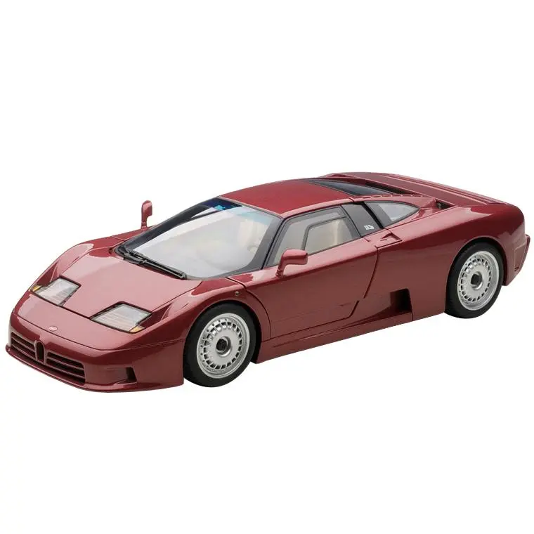 Bugatti EB110 GT Dark Red 1/18 Diecast Car Model by Autoart