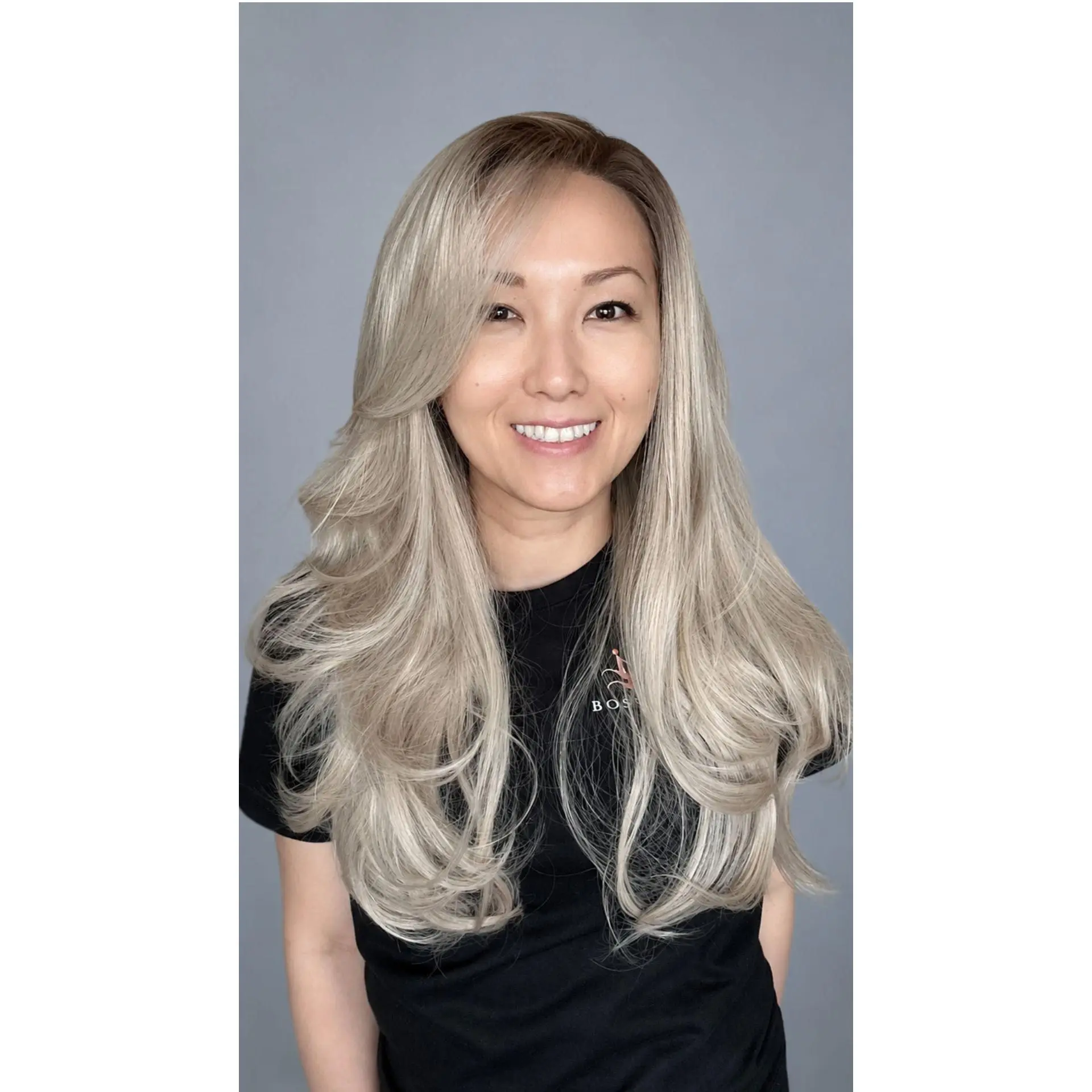 CARKIRA OG Tessa 26 Inch Ash Blonde Lace Front Synthetic Wig, Long Body Wave Style for Women with a Glueless 13x4 Part and Natural Hairline, Heat-Friendly for Daily Wear, Fashion Wig, Artificial Wig