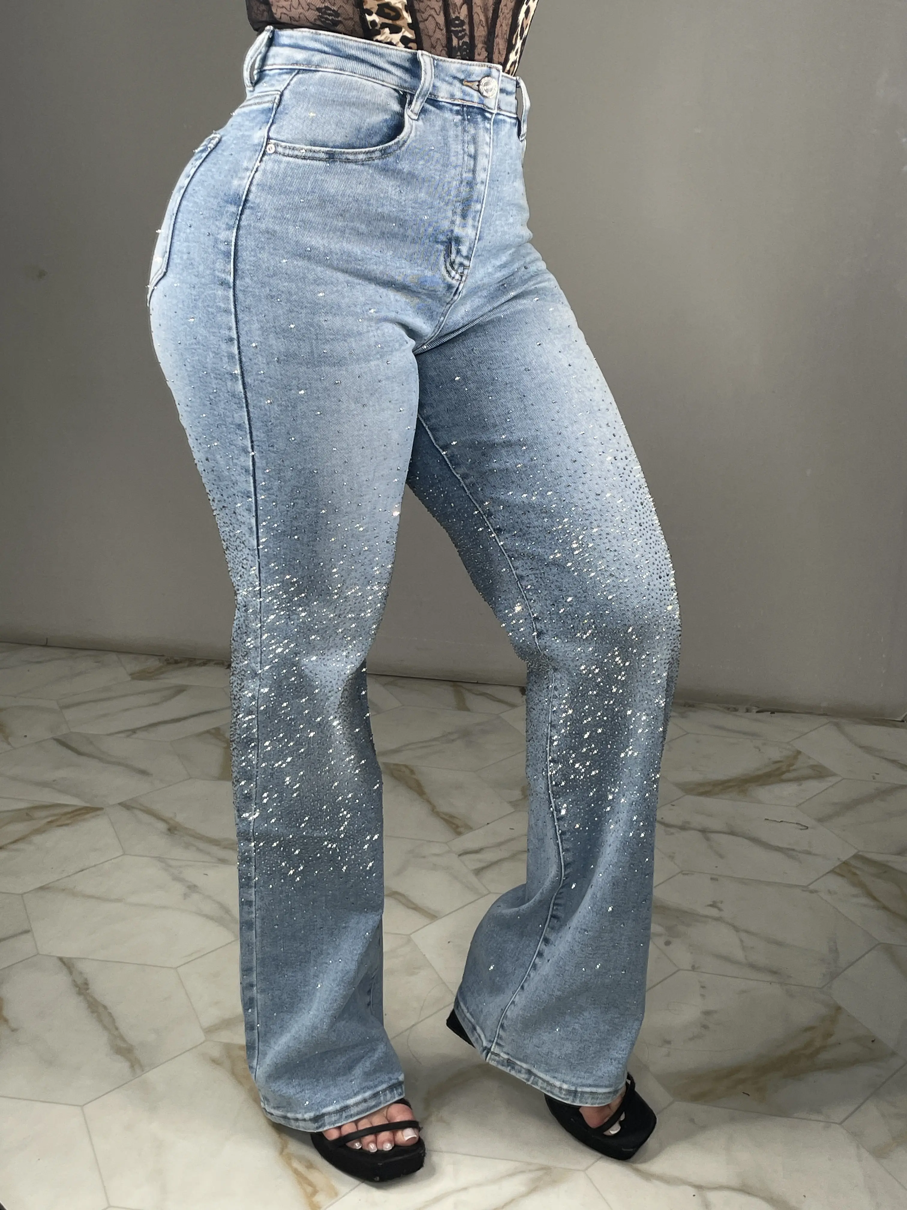 monday sparkle jeans - TikTok Shop