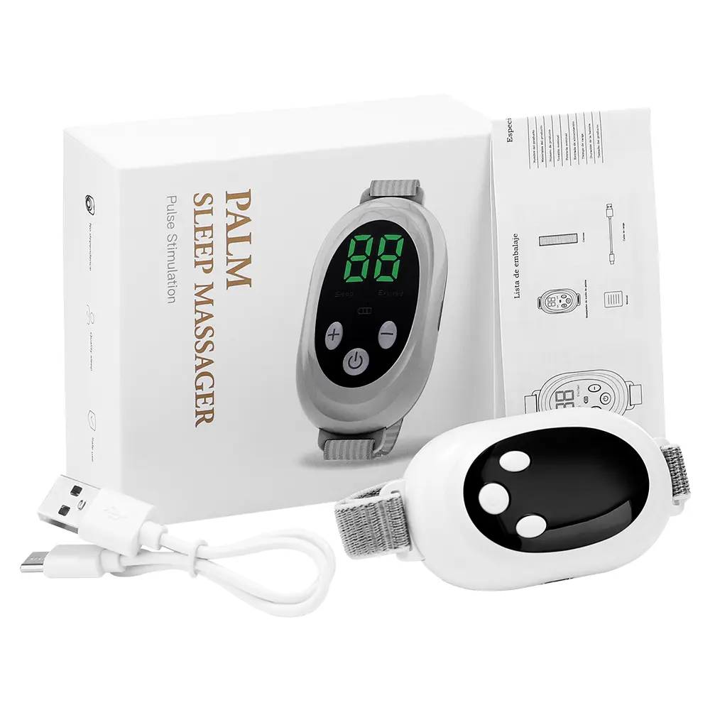 Intelligent Sleep & Anxiety Relief Device with 2 Modes, 20 Intensity Levels, Neurological Sleep Support & Adjustable Therapy
