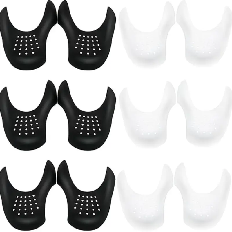 6 Pairs Crease Protectors for Air Force Shoes Sneaker Guard Shoes Protector Prevent No Crease Footwear Comfort Cover Boots Arch Parent Bedroom Knee