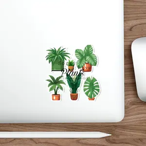 SORRY I HAVE PLANTS THIS WEEKEND Die-Cut Sticker