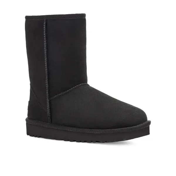 UGG Women's Classic Short II Boot Black UGG Women's Classic Short II Boot Black