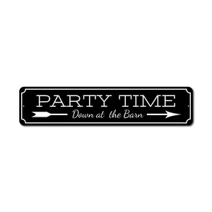 Party Time Sign Party Time Sign