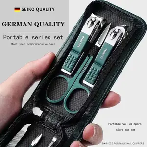 Portable Manicure Set | Nail Scissors & Clippers for Men & Women