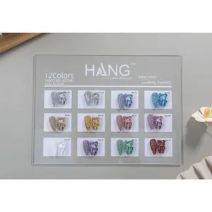 Disco Glitter Laser Effect Chrome Powder 12  Colors