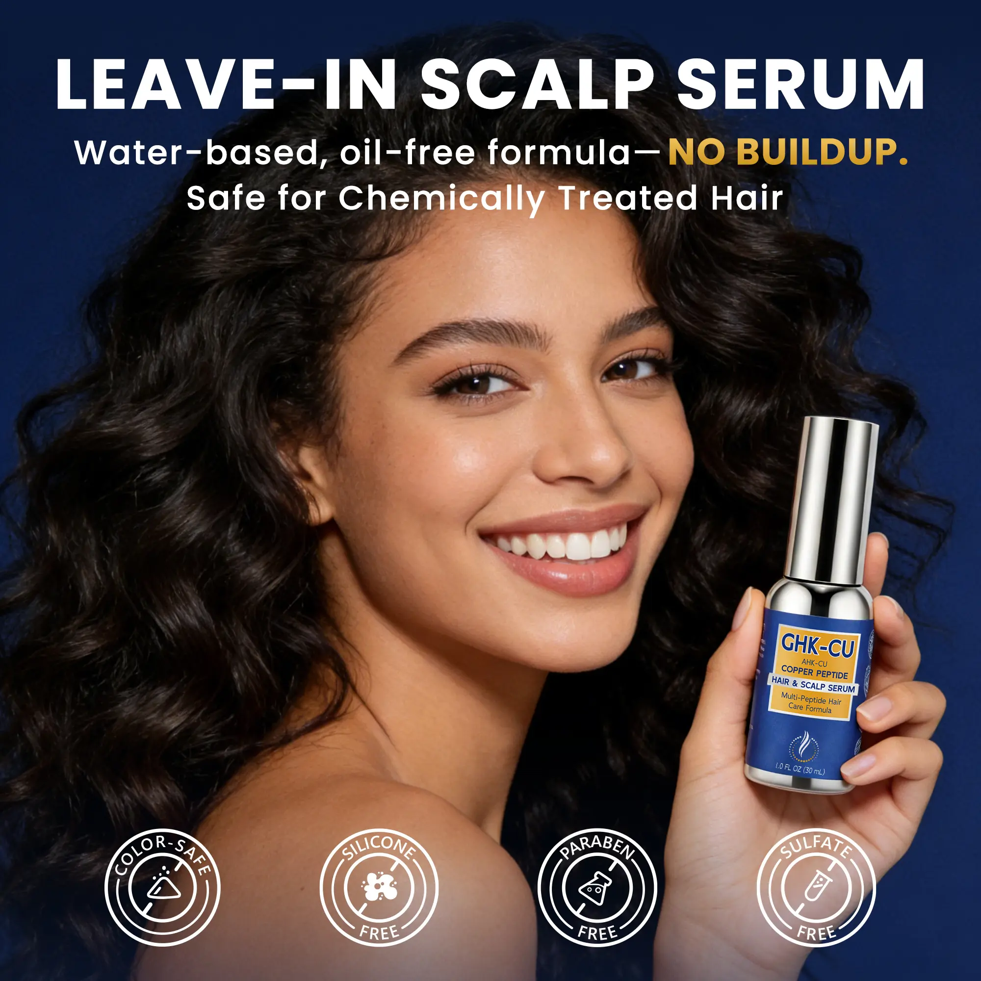 Dermatologist TestedGHK-CU Copper Peptide Serum for Hair Growth - Thicker Fuller Hair in 8 Weeks | Scalp Essence for Stronger Roots | USA Design - TikTok Shop Dermatologist TestedGHK-CU Copper Peptide Serum for Hair Growth - Thicker Fuller Hair in 8 Weeks | Scalp Essence for Stronger Roots | USA Design - TikTok Shop