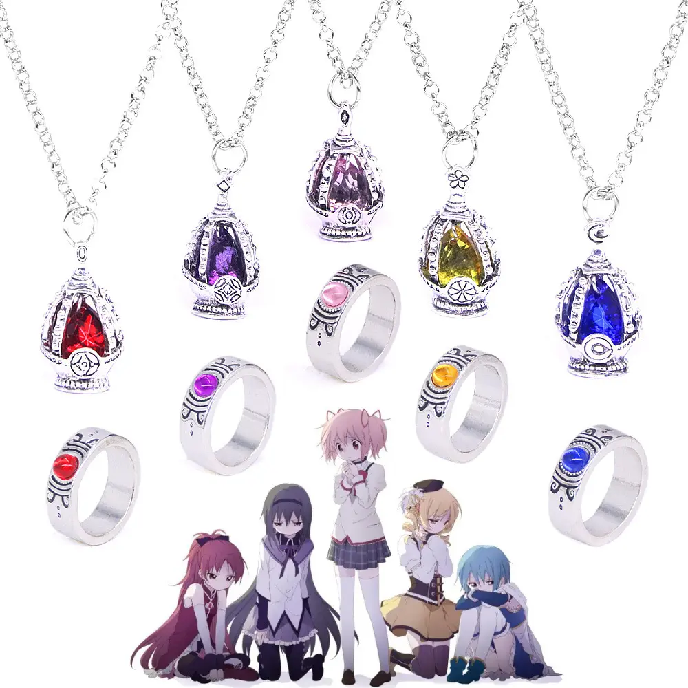 Anime Puella Magi Madoka Magica Cosplay Necklace Kaname Madoka