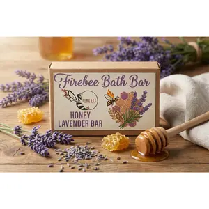 Firebee Bath Bar - Lavender Honey Bar Soap