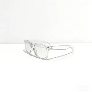 Rainbow Diffraction Glasses 2026 – Clear Lightweight Frame, Prism Effect Rainbow Pattern, Festival Rave Goggles for Light Shows & Daily Wear