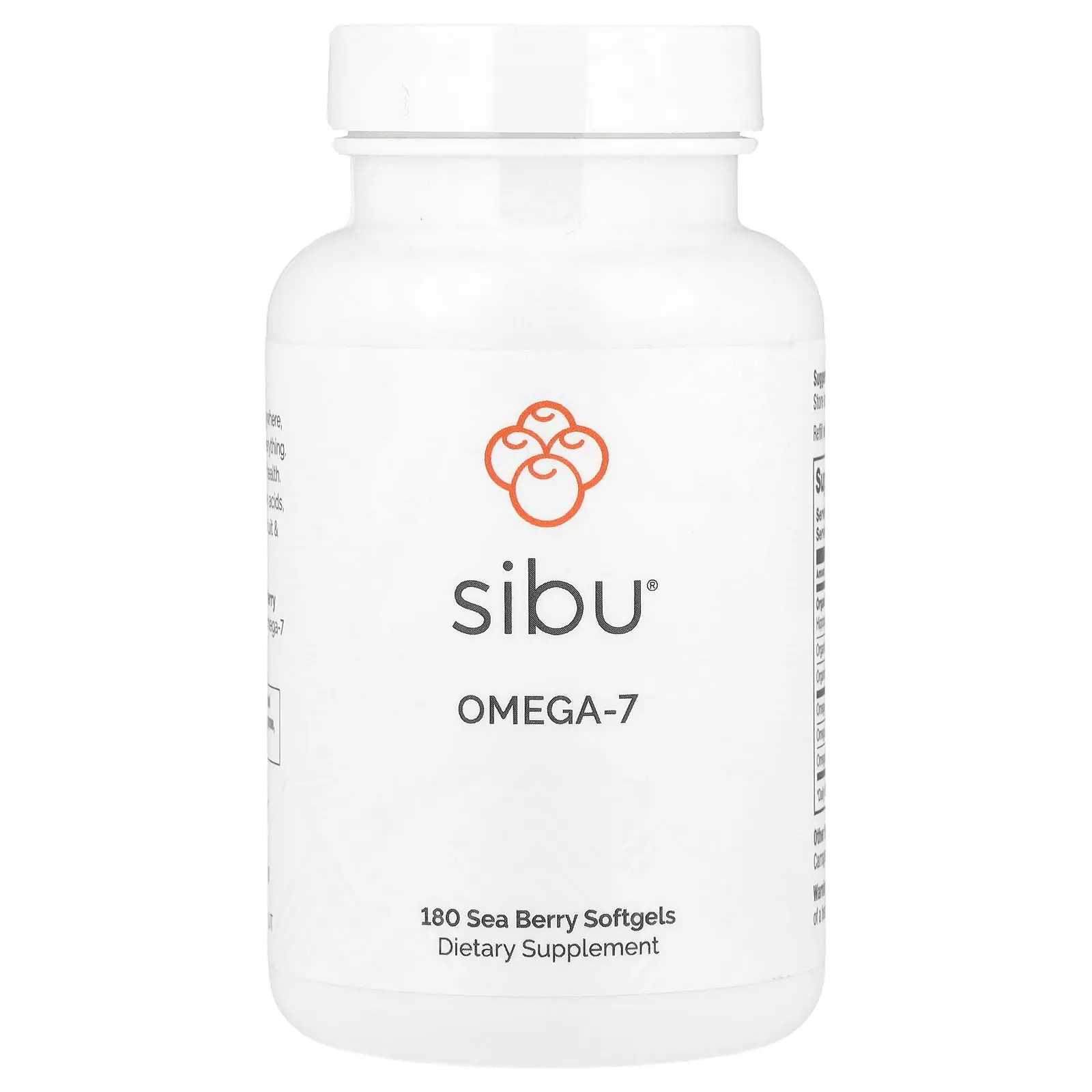 Sibu Beauty Omega-7, 180 Softgels