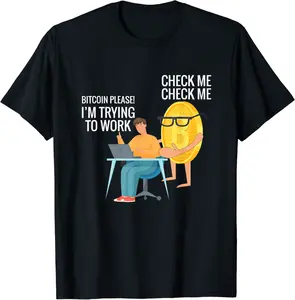 Funny Bitcoin Tees Gifts for Men tshirt T-Shirt - Claragonz Shop 69B08WB72LTK