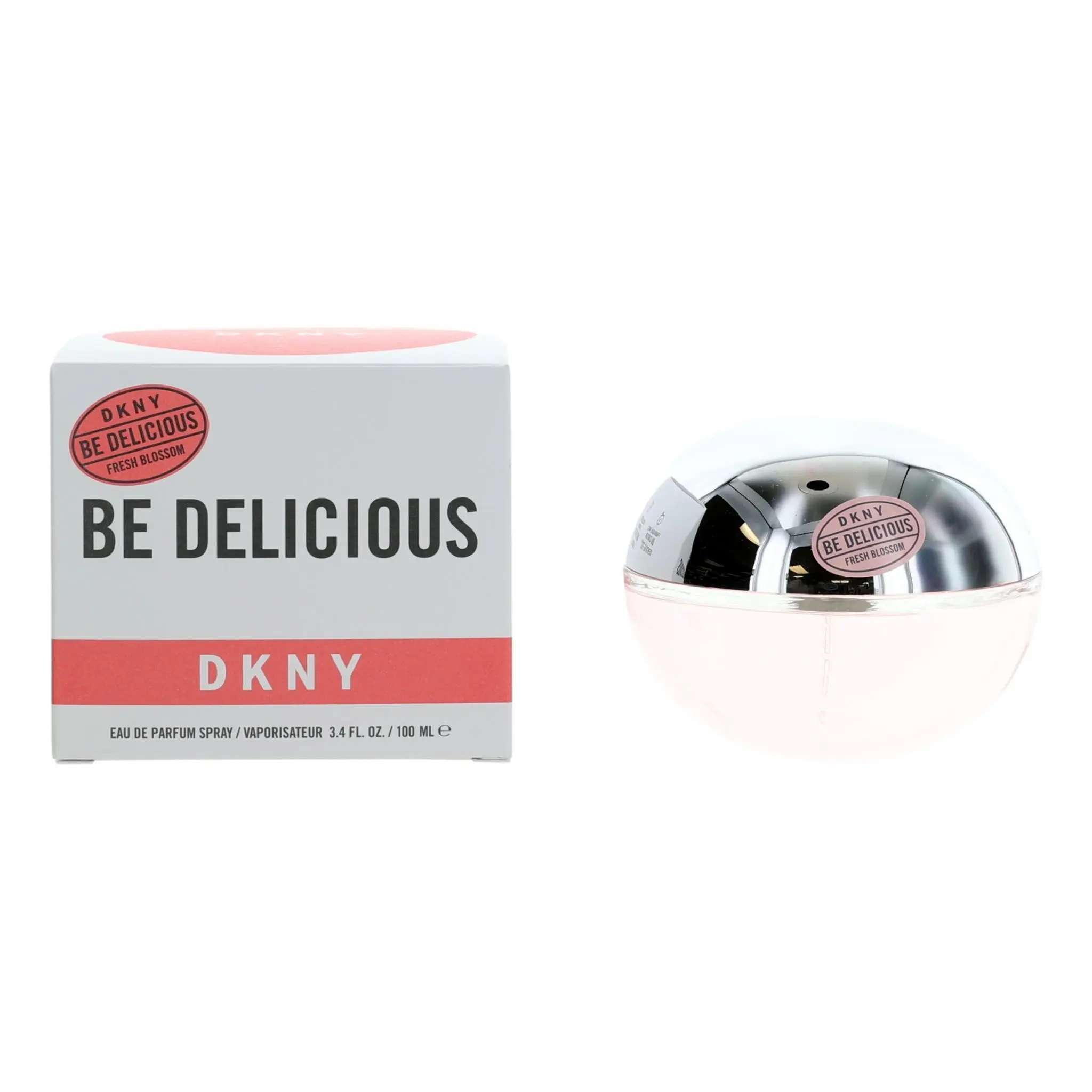 Donna Karan Be Delicious Fresh Blossom Ultimate Flirty Women's EDP Spray - 3.4 oz, Infused with Grapefruit, Jasmine, Rose Notes