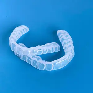 ALIGNERCO Soft Night Guards for Bruxism Custom Fit Dual Arch Teeth Grinding Protection 3mm EVA Material Gentle Protection for Light Grinding Includes DIY Impression Kit & Protective Case