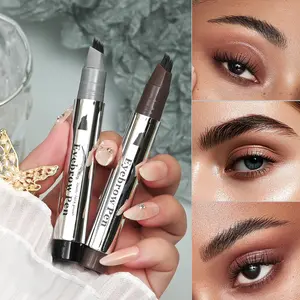 1PC eyebrow pencil waterproof, sweat resistant, long-lasting, quick drying, smooth and non smudging, outlining natural eyebrow shape