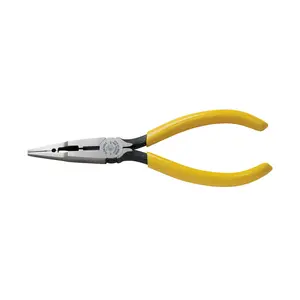 Klein Tools VDV026-049 Connector Crimping Long-Nose Pliers