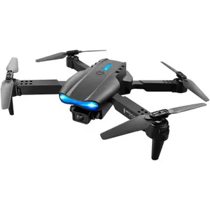 E99 Pro Foldable Drone with Dual 4K HD Cameras for Adults and Teens 14+ – FPV Live Video, Wind Resistant, 3 Speed Modes, One-Key Start, 360° Flips, 2 Batteries, Carrying Case