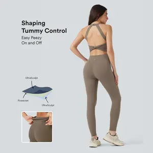 Halara UltraSculpt Tummy Control Training Jumpsuit with Pockets-Easy Peezy Edition #SwimWeek