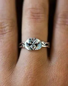 Horse Claddagh Ring