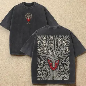 Vintage Washed Shirt | Retro Emotion Graphic