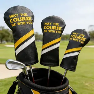 Custom Golf Equipment! Embroidered Club Covers, Design, Fits Multiple Clubs, Style and Protection Combined