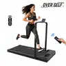 OVER SELF Folding Treadmill with Manual Adajustable Incline for Home Gym Workout, Low Noise Motor, 300 LBS Capacity & Dual Shock Absorption, Adajustable Incline Treadmill, Foldable Treadmills, Running